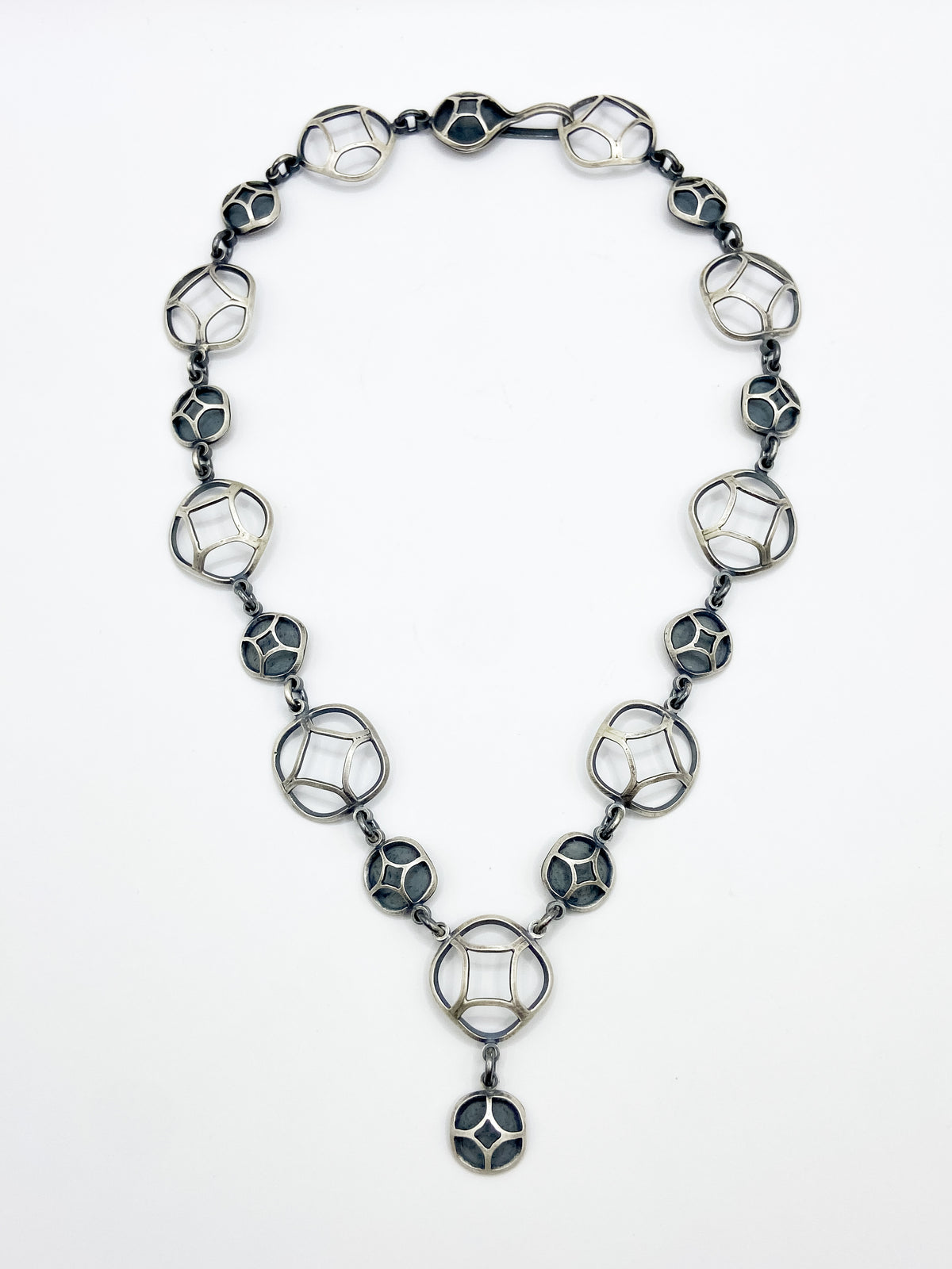 Hydrangea Puff Necklace